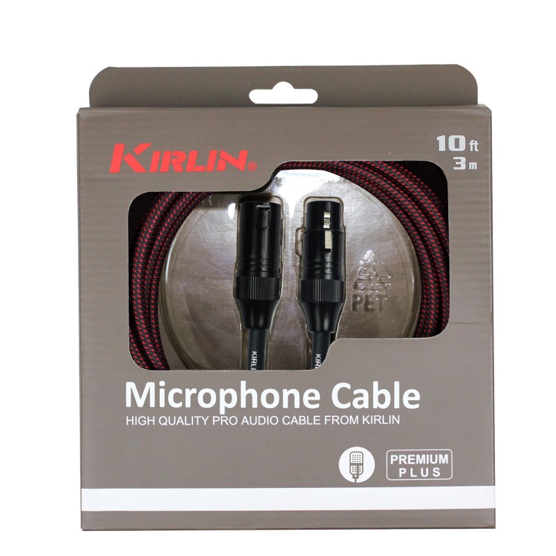 Kirlin Premium Plus 3m noir et rouge