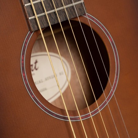 Cort Earth Go HyVibe - Open Pore Brown Burst